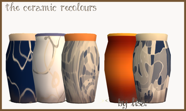 Ceramic-recolours